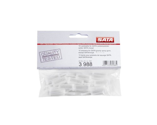 SATA Фильтры для SATA окрасочных пистолетов, кроме SATAminijet  (упаковка 10 шт.)