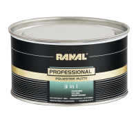 RANAL PROFESSIONAL 3 в 1 полиэфирная наполняющая шпатлевка 1,9 кг