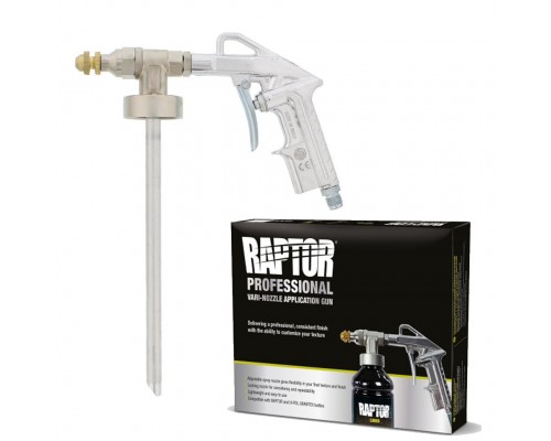 RAPTOR™ U-POL антигравийный пистолет с регулируемым соплом
