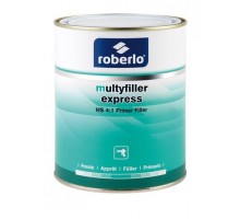 ROBERLO MULTYFILLER EXPRESS ME-0 Грунт-наполнитель быстросохнущий, белый 4 л + Р5000 стандартный отвердитель 1 л (комплект)