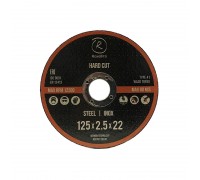 Отрезной круг ROXTOP HARD CUT 125 x 1.0 x 22мм, Т41, нерж.сталь,металл