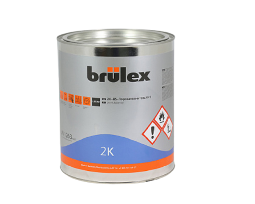 Brulex 2K HS порозаполнитель 1 л + отвердитель 0.25 л  brulex 2000 разливной
