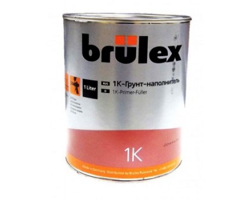 Brulex 1K грунт наполнитель светло серый 1 л