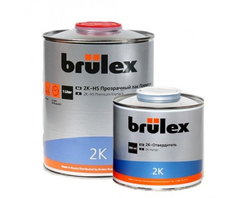 BRULEX HS Прозрачный лак 1,5 литра