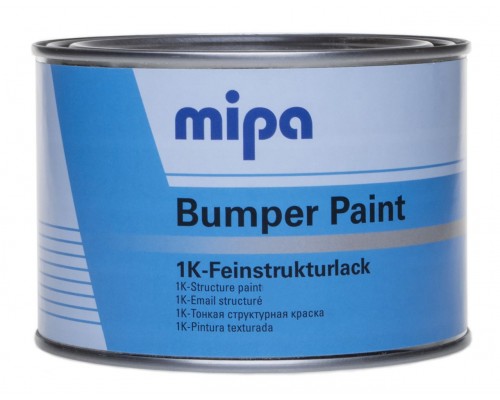 MIPA BUMPER PAINT структурная краска для бамперов 0.5 л