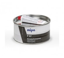 Шпатлёвка с углеродным волокном MIPA BLACK CARBON PUTTY P57  1,8 кг
