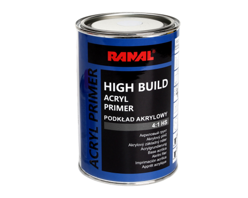 RANAL HIGH BUILD - акриловый грунт 4:1 HS 1 л