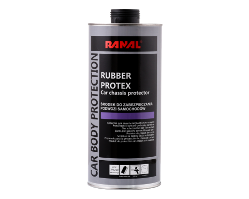 RANAL RUBBER PROTEX - Средство для защиты кузова (шасси) 1 кг