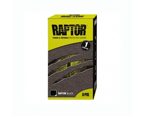 RAPTOR™ U-POL комплект черный, 0.95л.