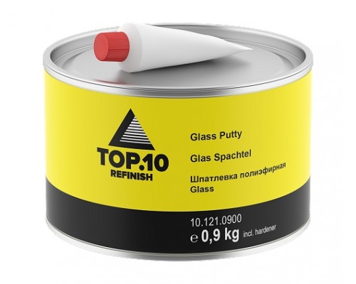 TOP.10 Шпатлевка полиэфирная Glass 0.9 кг